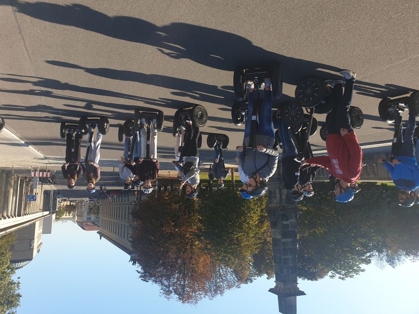 3-H Munich: City Highlights Guided Segway Tour - English Garden stops, Friedensengel, and the Eisbachsurfer moment