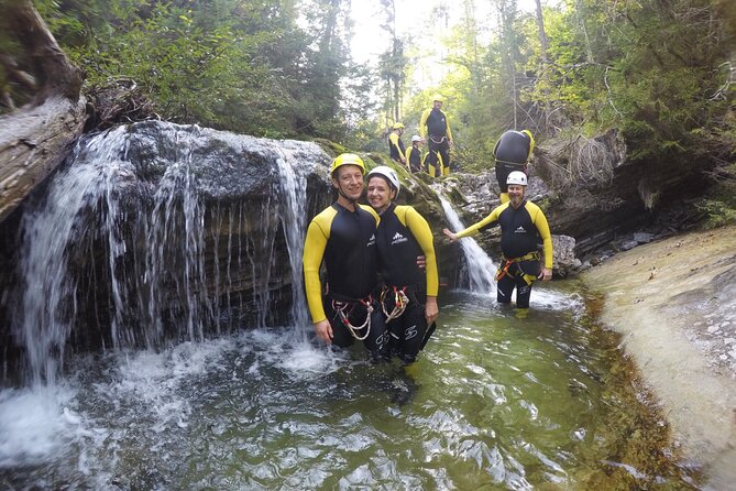 Beginners canyoning tour - Group size and the team spirit factor