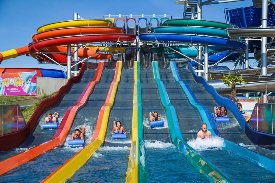 Erding: 1-Day Spa Ticket at Therme Erding - Galaxy Slide World: 28+ slides, from gentle to OMG