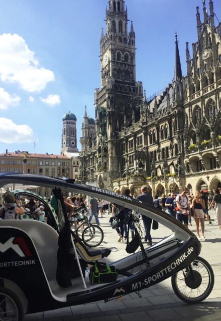 Exploring Munich in a Rikscha - Munich Residenz: a quick guided taste of the old-world center