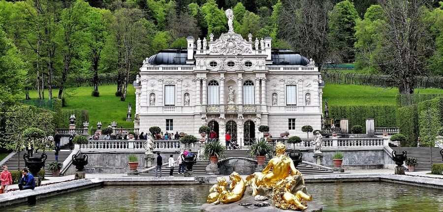 From Füssen: Neuschwanstein & Linderhof Castles Private Tour - Linderhof Palace, Ludwig II’s intimate side and the gardens