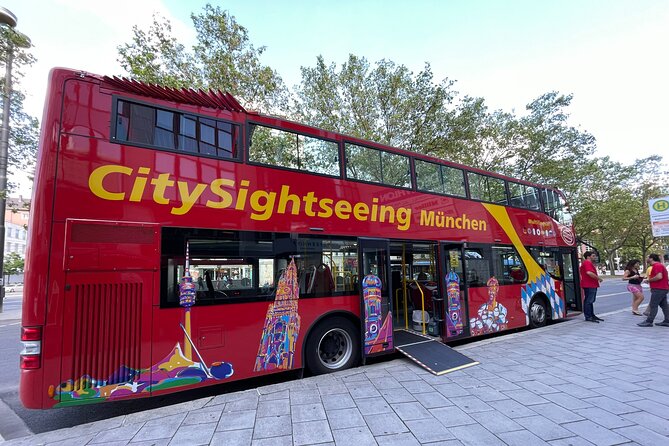 Hop-On Hop-Off Tour CitySightseeing Munich - Nymphenburg and Olympiapark style stops when you want more distance