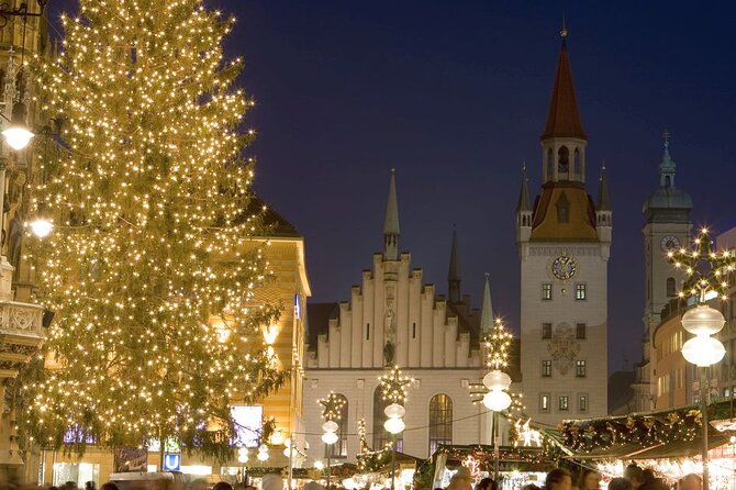 Munich Christmas Market Small Group Tour with Gingerbread Heart - Stop 4: Odeonsplatz medieval market, the stop many people remember