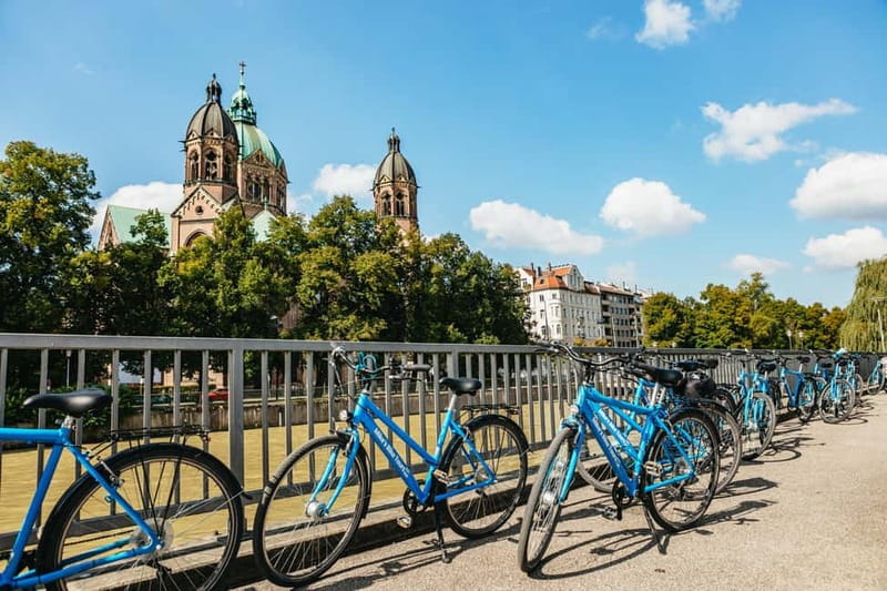 Munich: Classic Guided City Tour by Bike (English Tour Only) - Chinese Tower beer garden lunch break, scenic and functional