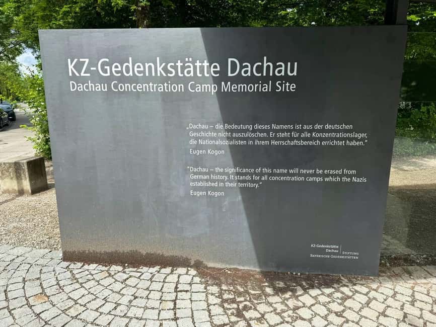 Munich: Dachau Concentration Camp Memorial Site Tour by Car - Small group energy, languages, and the Markus effect