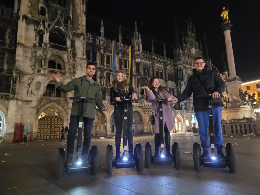 Munich: Guided City Highlights Night Tour by Segway - Maximilianeum and Residenz, seeing royal Munich in motion