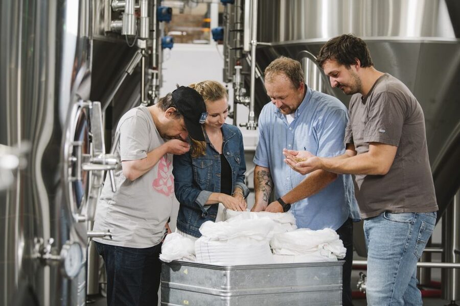 Munich: Hands-On Brewery Tour & Tasting of 4 Organic Beers - After the tour: shop browsing and regional bites in the small restaurant