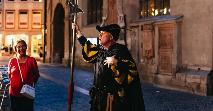 Munich: Middle Ages Tour with Night Watchman - St. Peter’s Church Twice: Incense, Remains, and Interrogation-Style Storytelling