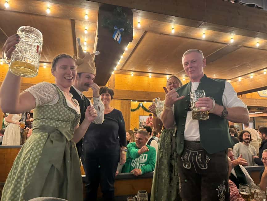 Munich: Oktoberfest Big Beer Tent Evening Table Reservation - The cost reality: what you pay versus what you pay inside
