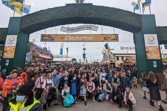 Munich Oktoberfest Guided Full-Day Experience - Inside the biggest tent: reserved seating, included food, and how the meal works