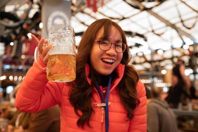 Munich Oktoberfest Tour with Beer Hall Table Reservations - Getting Oriented at the Grounds, Not Just Hearing Facts
