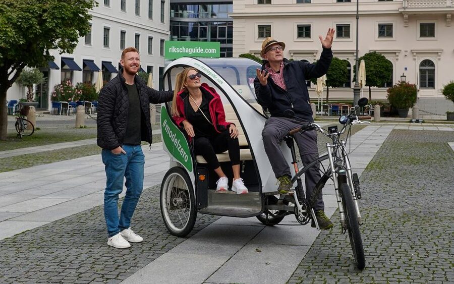 Munich: Old Town and English Garden Rickshaw Tour - A Green Way to See Munich, from Marienplatz to the English Garden