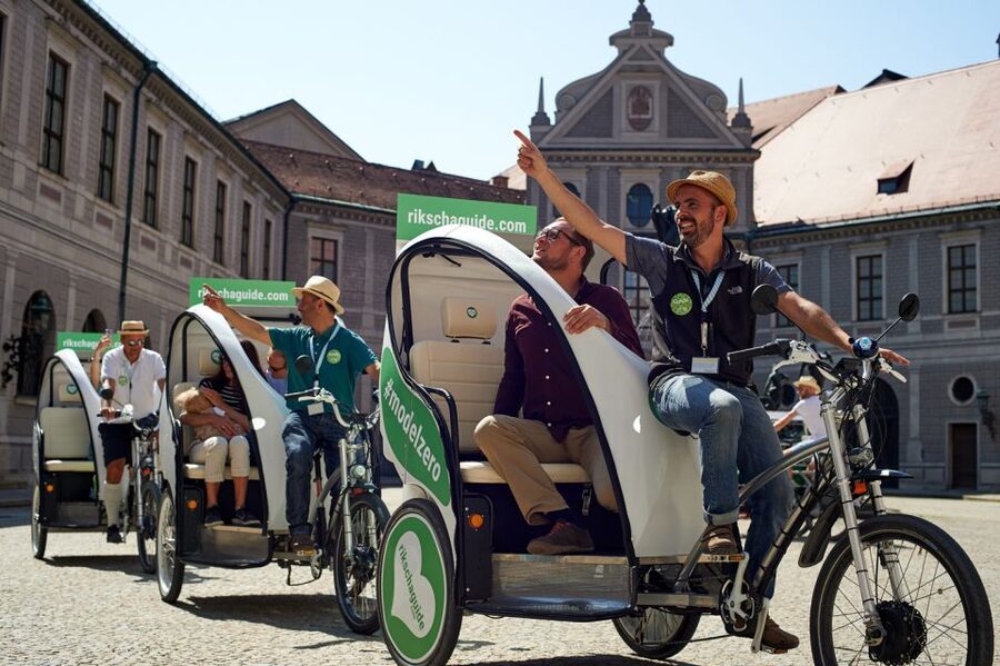 Munich: Old Town and English Garden Rickshaw Tour - Comfort, Weather, and What to Expect on the Ride