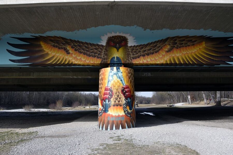 Munich: Street Art Bike Tour - Riding the Isar River, Where Art Hits You at Human Speed