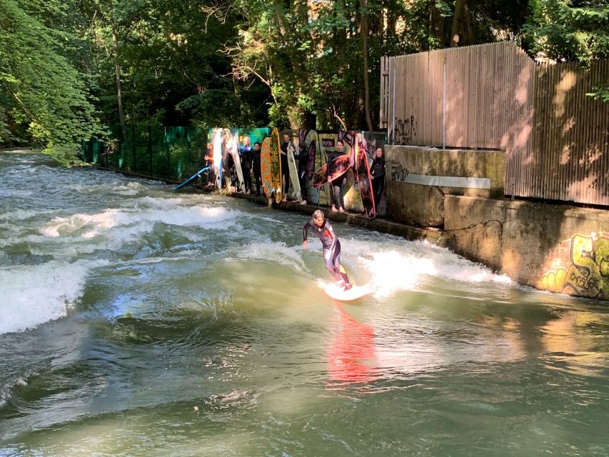 Munich Surf Experience Surfing In Munich Eisbach River Wave - The Wave Mechanics: Stone Step, Boulders, and a Half-Metre Standing Wall