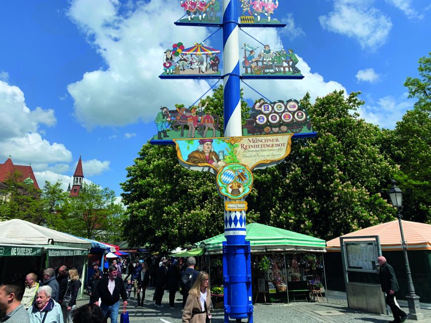Munich: Viktualienmarkt Food Tasting Tour in German - Stall Stops and Tastings: What You Will Taste and Why It Matters