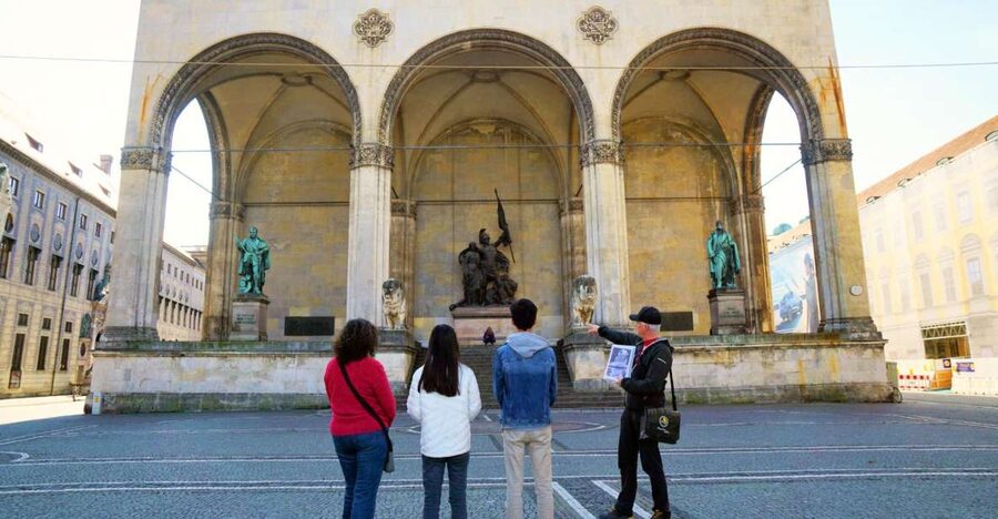 National Socialism WWII with licensed guide - private tour - Odeonsplatz and Feldherrnhalle: Where the Nazi Story Shows Its First Teeth