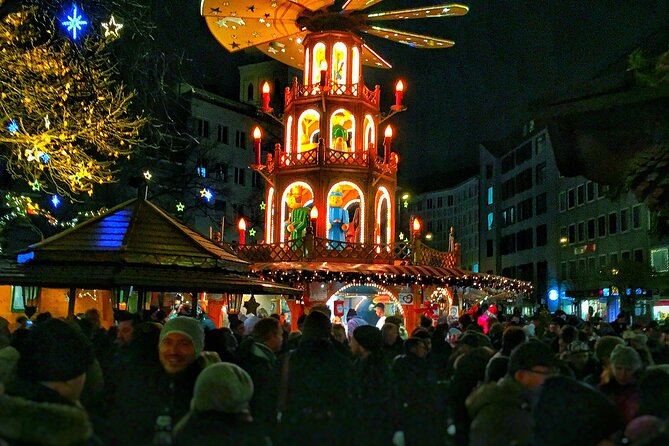 Original Munich Christmas Market Tour with Festive Wine and Food - Residenz München Christmas Village: courtyard magic and classic market atmosphere