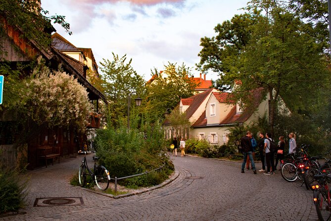 Private Highlights of Munich Bike Tour with Beer Garden Stop - Friedensengel photos, then Wiener Platz beer garden break