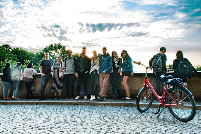 Private Highlights of Munich Bike Tour with Beer Garden Stop - Getting rolling at Karlsplatz, with safety handled up front