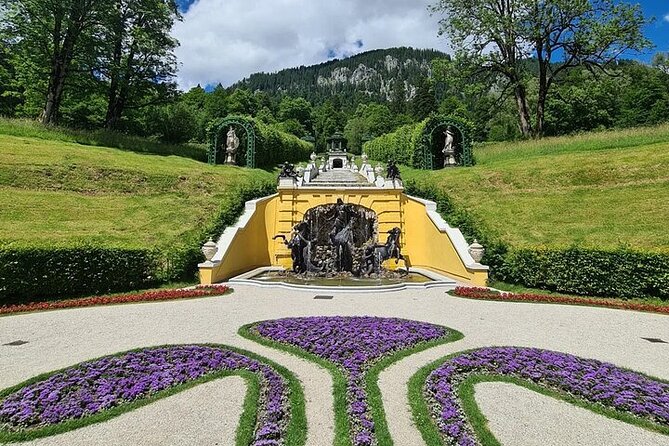 Private Linderhof Castle, Entry-Ticket - optional Toboggan Run - Food, drinks, and comfort that actually help the day