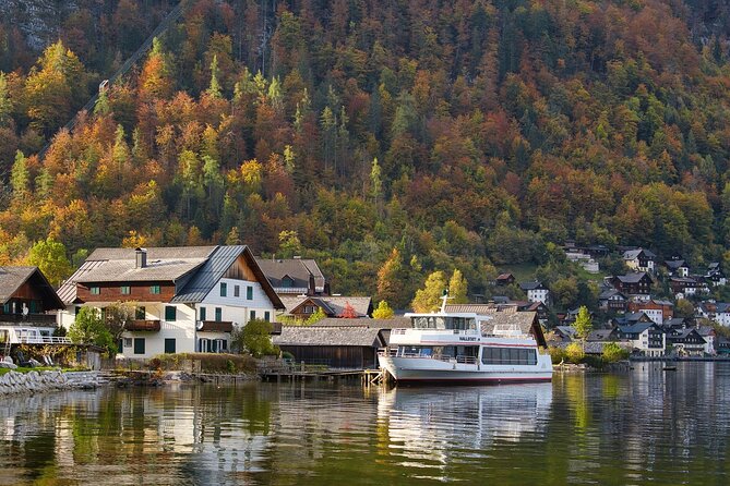 Private tour Hallstatt City, Skywalk, and Salt Mine from Munich - Salzwelten Hallstatt salt mine: guided underground plus mine train and slides