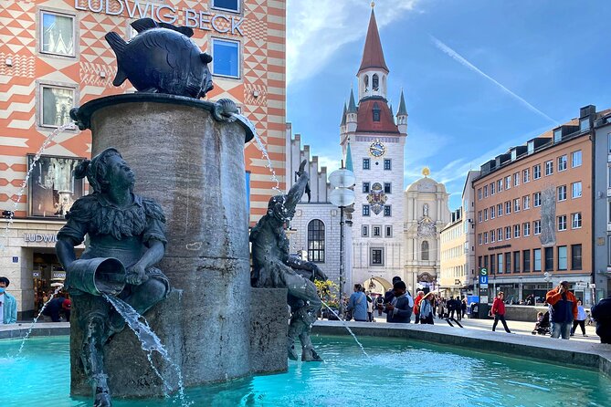 Ten Munich Old town Sights in a Private Express Walking Tour - Stop 4: Fischbrunnen and two fountain traditions you can spot in seconds