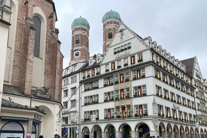 The Perfect Start: Munich PRIVATE Tour with Bavarian Breakfast - Frauenplatz: stepping inside the cathedral and the legend behind it